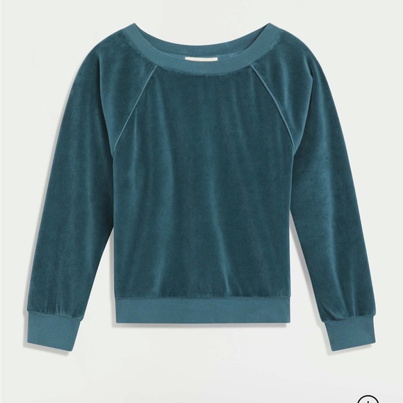 Suzie Kondi Velour Raglan sleeve top XS - Picture 7 of 7